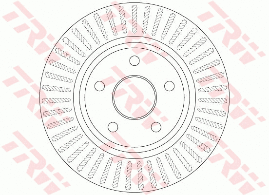 DF6251 TRW Тормозной диск (фото 2)