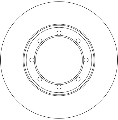 DF6372 TRW Тормозной диск (фото 1)