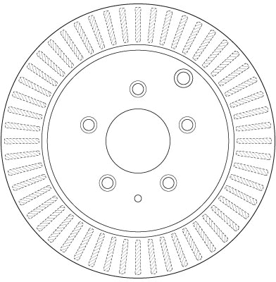 DF6385 TRW Тормозной диск (фото 1)