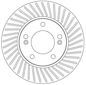 DF6463 TRW Тормозной диск (фото 2)