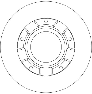 DF6510S TRW Тормозной диск (фото 2)
