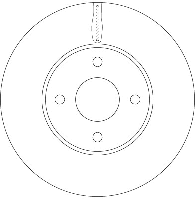 DF6520 TRW Тормозной диск (фото 2)