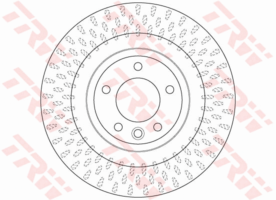 DF6528S TRW Тормозной диск (фото 2)