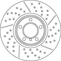 DF6604S TRW Тормозной диск (фото 1)