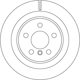 DF6755 TRW Тормозной диск (фото 1)