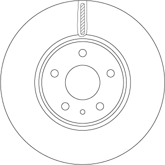 DF6811 TRW Тормозной диск (фото 1)