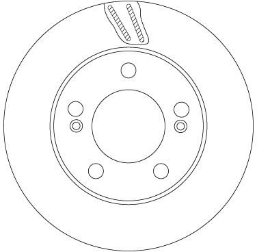 DF6878S TRW Тормозной диск (фото 1)