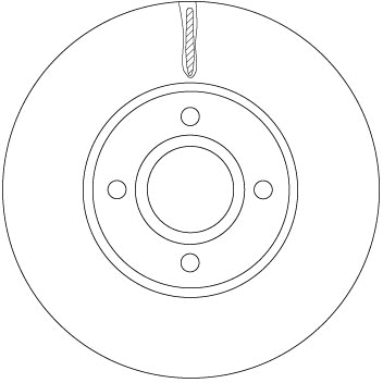 DF6898 TRW Тормозной диск (фото 1)