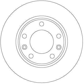 DF6910 TRW Тормозной диск (фото 1)