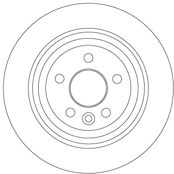 DF6913 TRW Тормозной диск (фото 1)