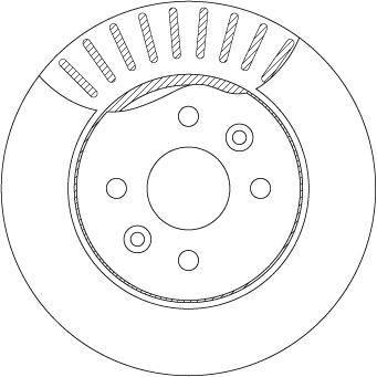 DF7178 TRW Тормозной диск (фото 2)