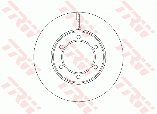 DF7226S TRW Тормозной диск (фото 1)
