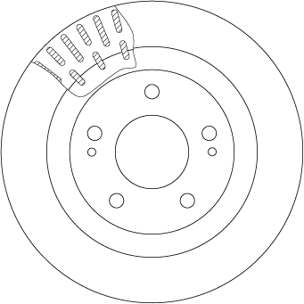 DF7276 TRW Тормозной диск (фото 2)