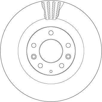 DF8043 TRW Тормозной диск (фото 2)