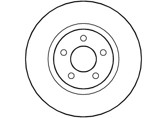 NBD1101 NATIONAL Тормозной диск (фото 1)