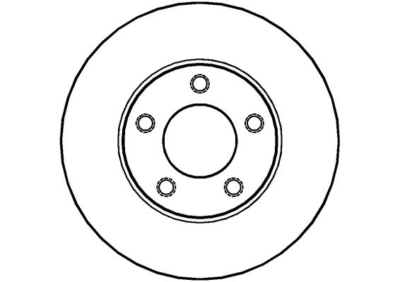 NBD1188 NATIONAL Тормозной диск (фото 1)