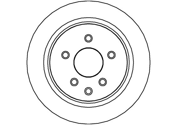 NBD1199 NATIONAL Тормозной диск (фото 1)
