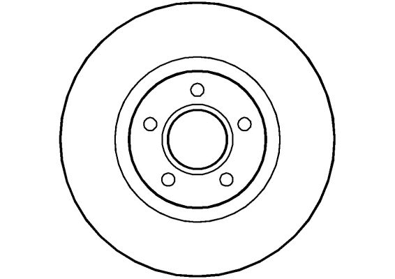 NBD1296 NATIONAL Тормозной диск (фото 1)