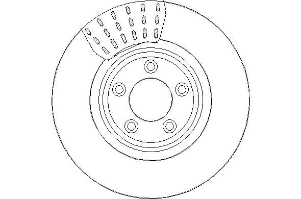 NBD1508 NATIONAL Тормозной диск (фото 1)