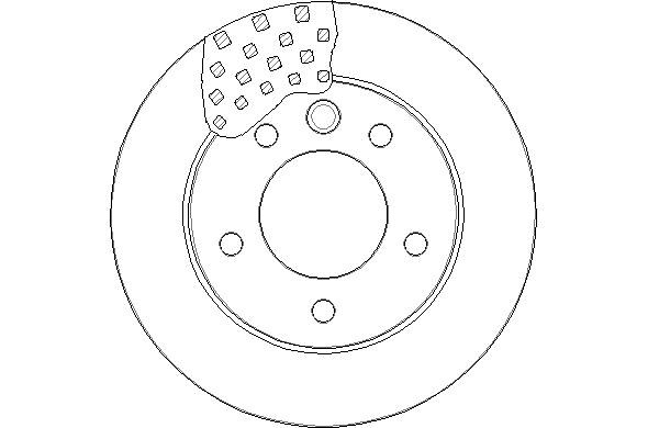 NBD1594 NATIONAL Тормозной диск (фото 1)
