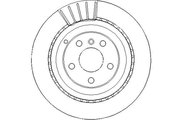 NBD1704 NATIONAL Тормозной диск (фото 1)