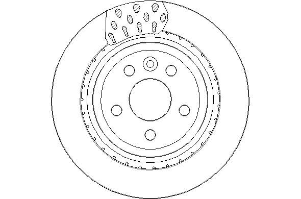 NBD1751 NATIONAL Тормозной диск (фото 1)