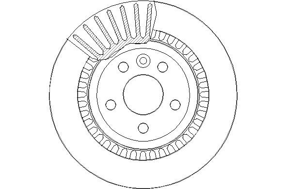 NBD1761 NATIONAL Тормозной диск (фото 1)