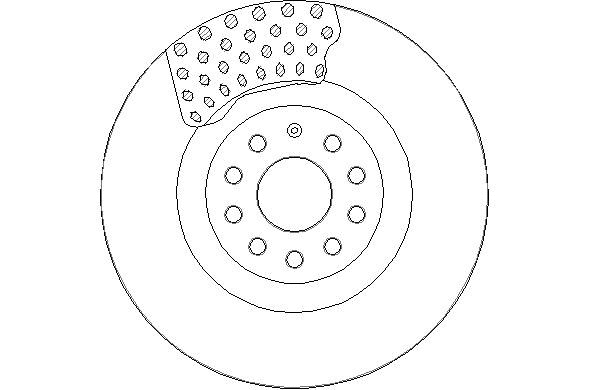 NBD1807 NATIONAL Тормозной диск (фото 1)