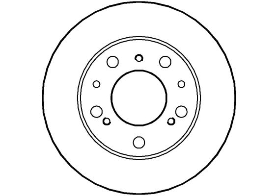 NBD181 NATIONAL Тормозной диск (фото 1)