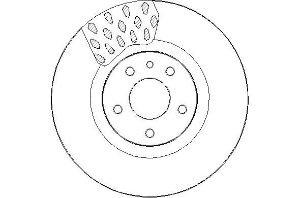 NBD1831 NATIONAL Тормозной диск (фото 1)