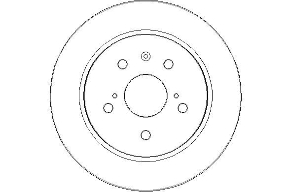 NBD1860 NATIONAL Тормозной диск (фото 1)