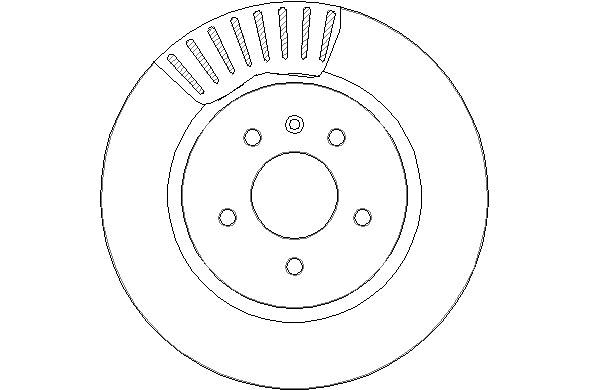 NBD1875 NATIONAL Тормозной диск (фото 1)