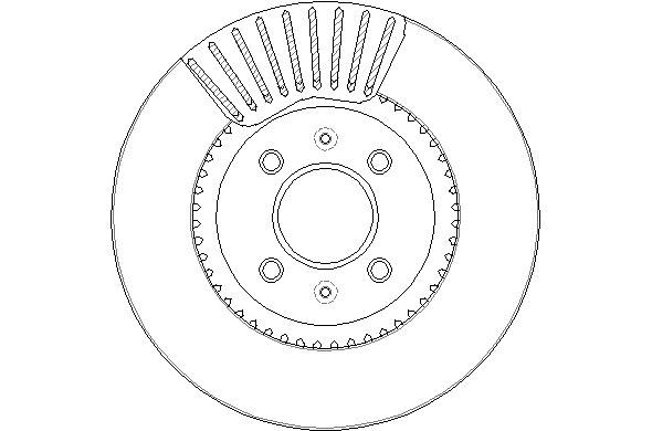 NBD1892 NATIONAL Тормозной диск (фото 1)