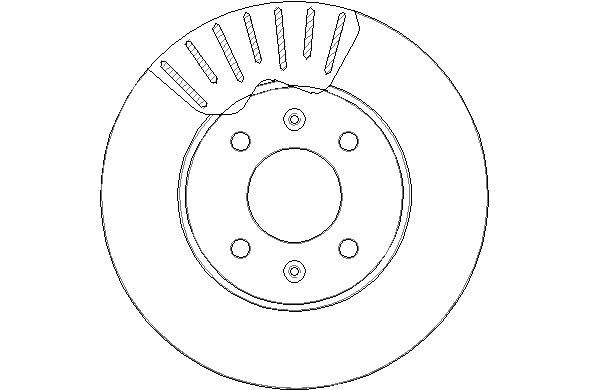 NBD1893 NATIONAL Тормозной диск (фото 1)