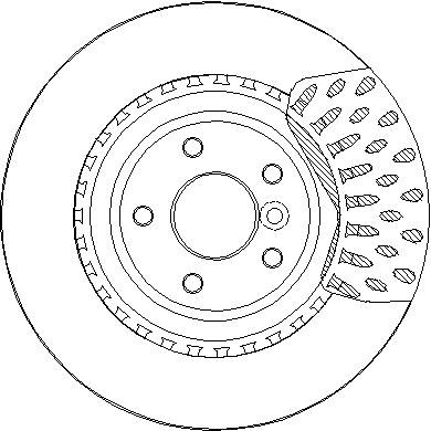 NBD1934 NATIONAL Тормозной диск (фото 1)