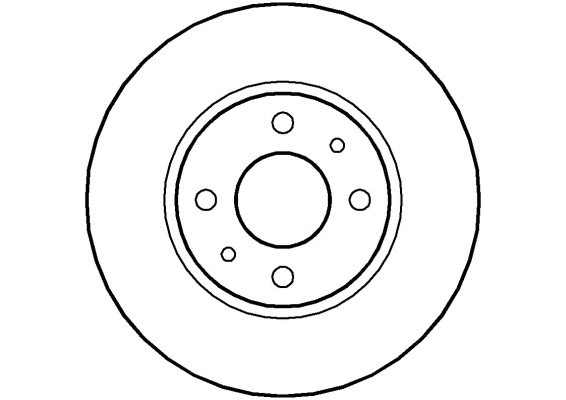 NBD284 NATIONAL Тормозной диск (фото 1)