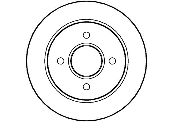 NBD435 NATIONAL Тормозной диск (фото 1)