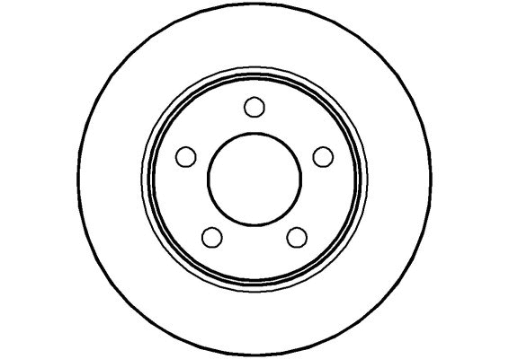 NBD482 NATIONAL Тормозной диск (фото 1)