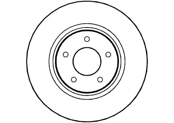 NBD771 NATIONAL Тормозной диск (фото 1)
