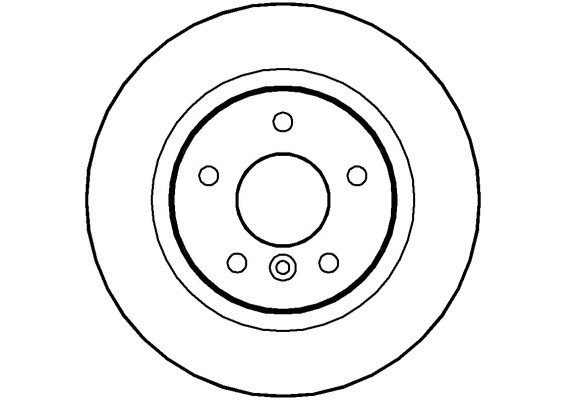 NBD810 NATIONAL Тормозной диск (фото 1)