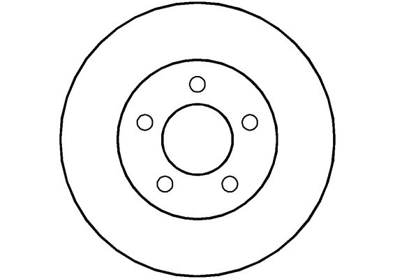NBD888 NATIONAL Тормозной диск (фото 1)