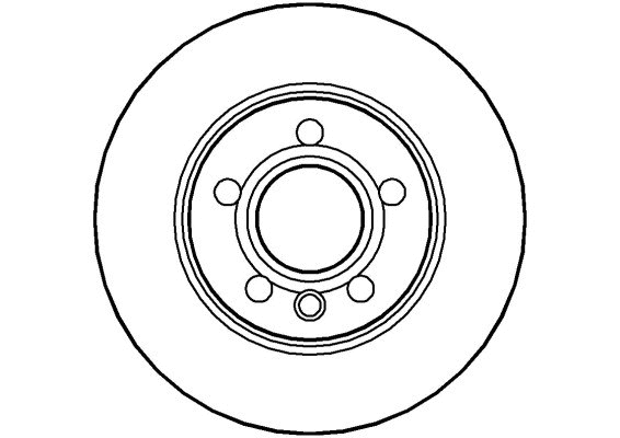 NBD934 NATIONAL Тормозной диск (фото 1)