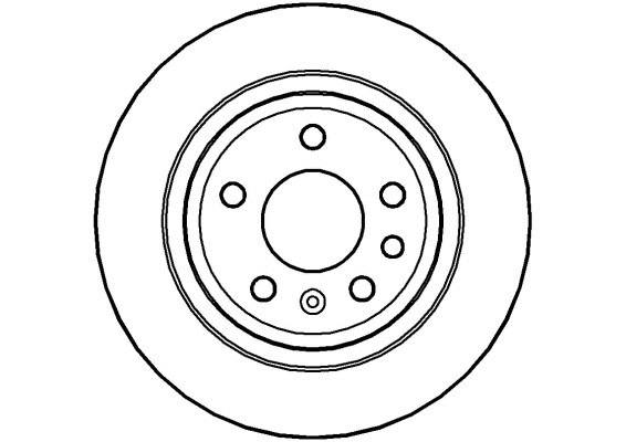 NBD969 NATIONAL Тормозной диск (фото 1)
