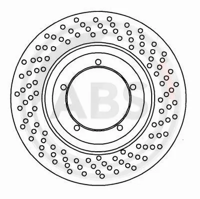 15808 A.B.S. Тормозной диск (фото 1)