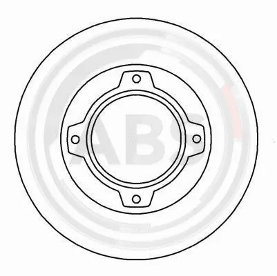 16011 A.B.S. Тормозной диск (фото 1)