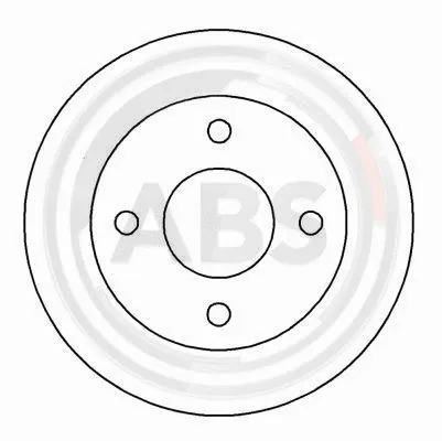 16156 A.B.S. Тормозной диск (фото 1)