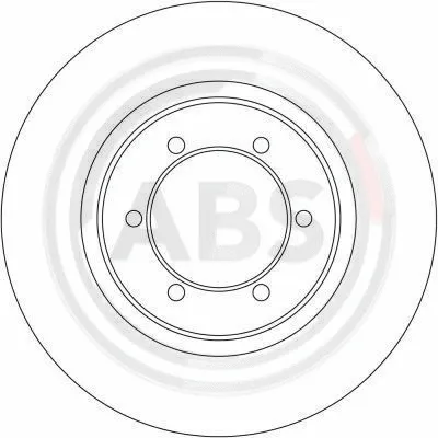 16168 A.B.S. Тормозной диск (фото 1)