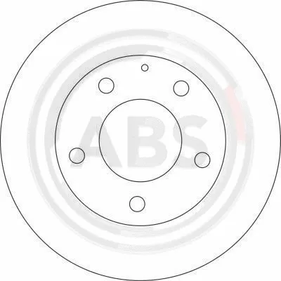 16676 A.B.S. Тормозной диск (фото 1)