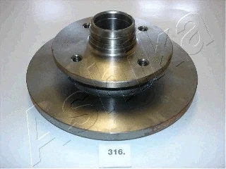 60-03-316 ASHIKA Тормозной диск (фото 1)