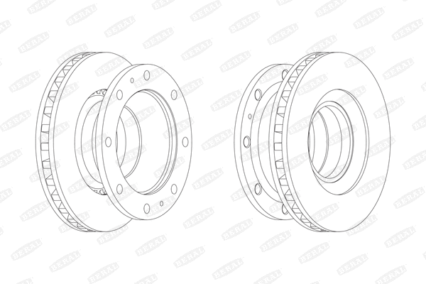 BCR110A BERAL Тормозной диск (фото 1)